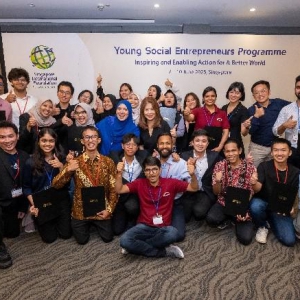 十五个创新商业理念在2023年新加坡国际基金会全球青年社会企业家计划中脱颖而出