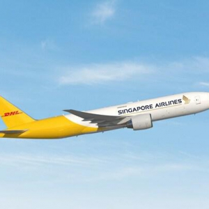 DHL快递在南亚枢纽再投运一架B777货机，助推美亚贸易发展