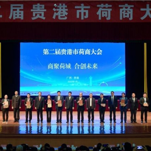 商聚荷城 合创未来  第二届贵港市荷商大会在城区胜利召开