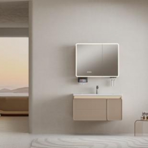 晨光系列浴室柜 | 530mm超大超深盆，洁净省心更从容