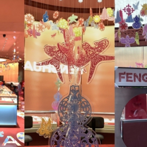 凤华黄金珠宝联袂新派剪纸艺术家郭梦，以多巴胺色彩点亮非遗新奢美学