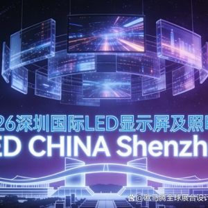 展览设计搭建必看：LED CHINA 2026吸引全球买家的展台设计方案