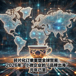 碎片化订单重塑全球贸易：2026年，小微企业的“品牌出海”元年已至